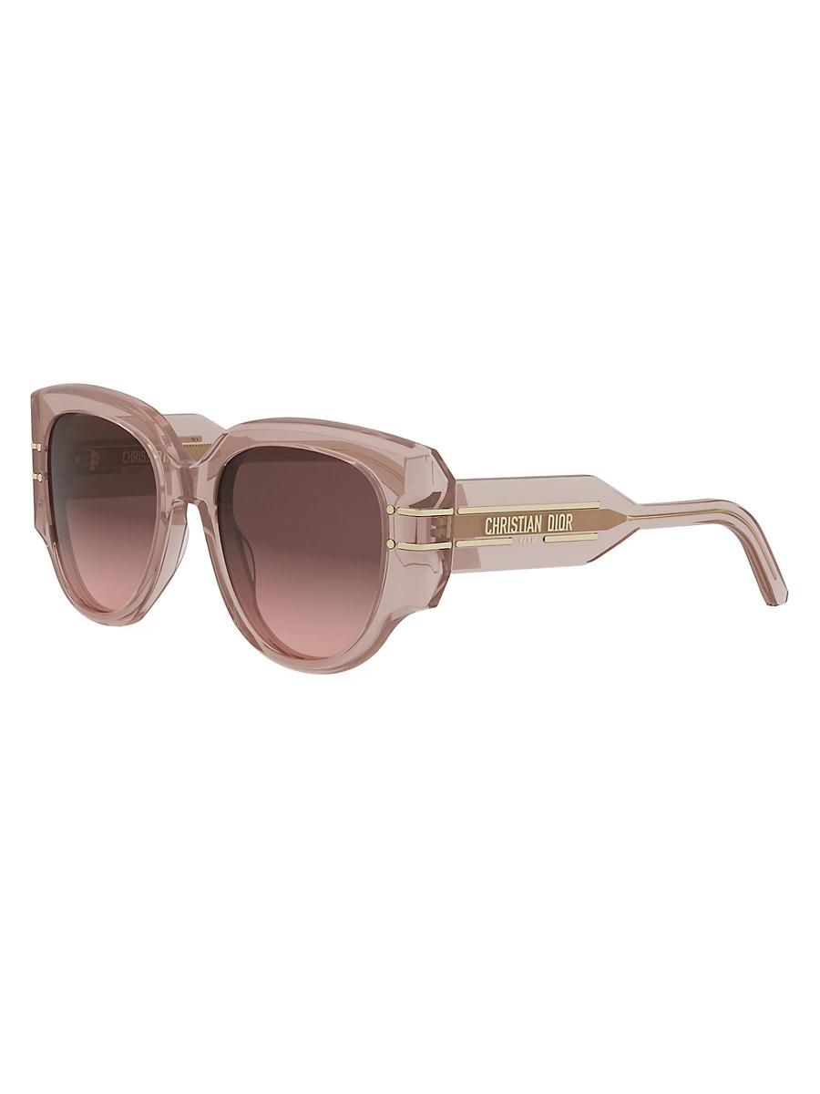 Womens DiorSignature R2I 53MM Butterfly Sunglasses Product Image