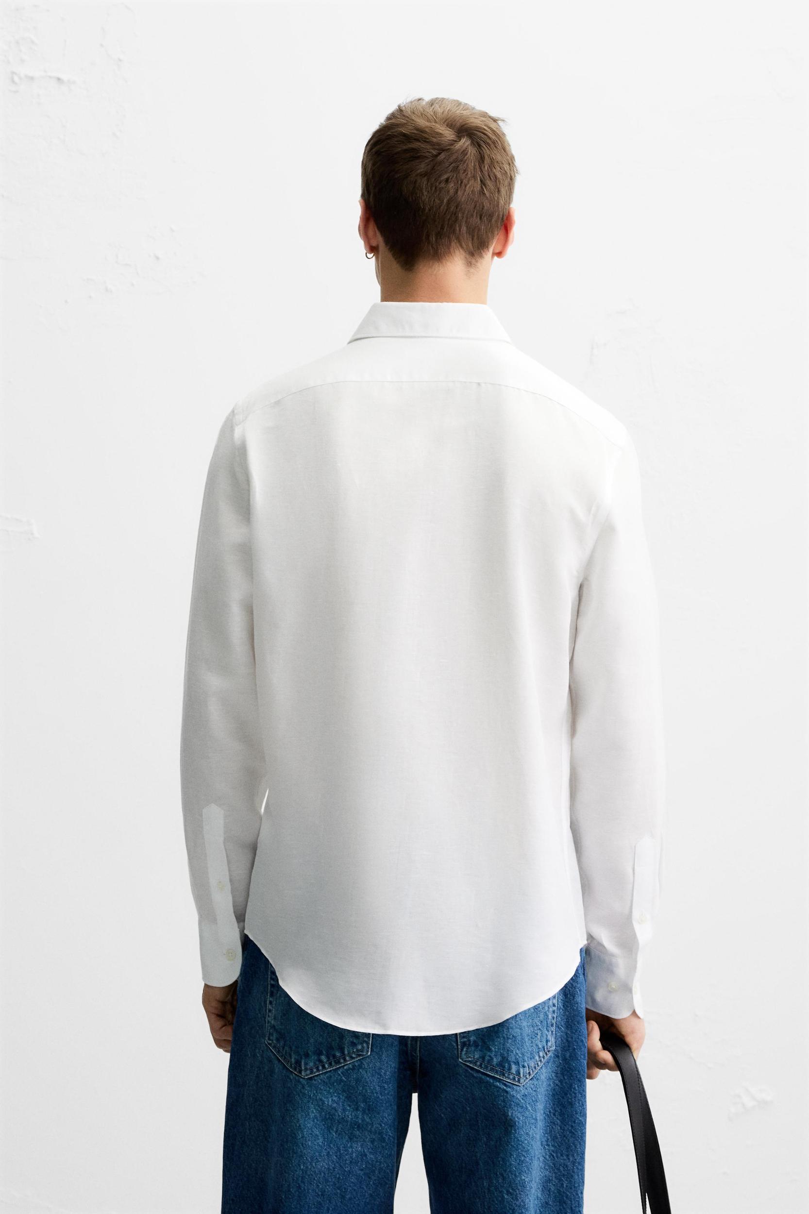 COTTON - LINEN SHIRT Product Image