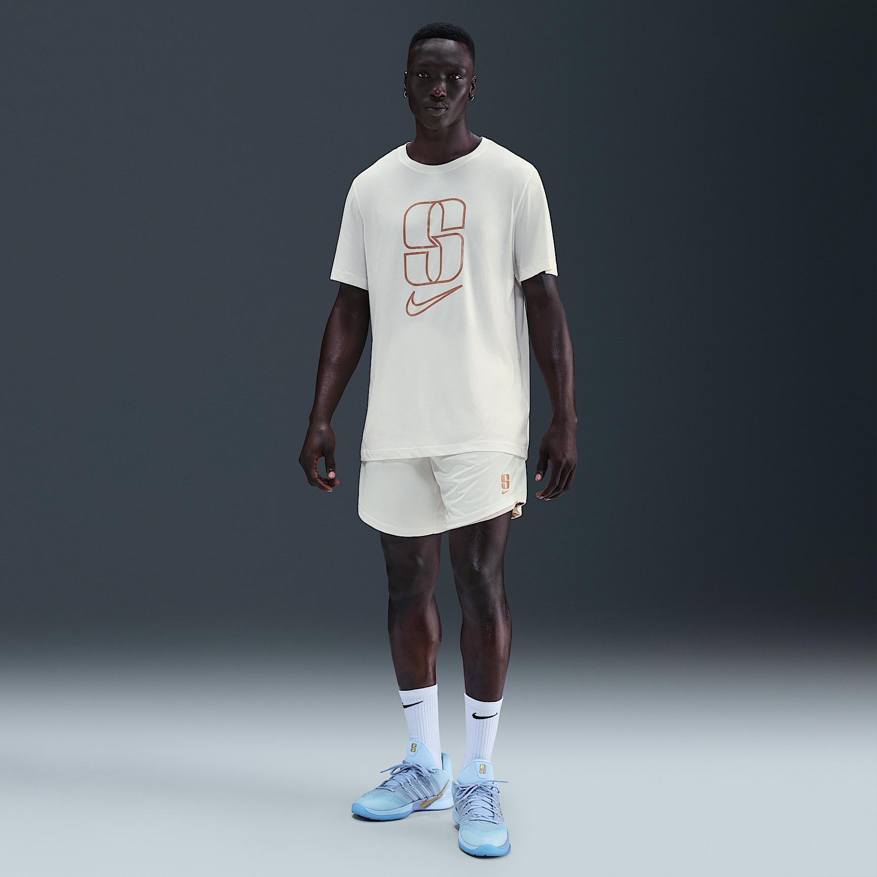Nike Mens Sabrina Dri-FIT Basketball T-Shirt | HV7049-133 Product Image