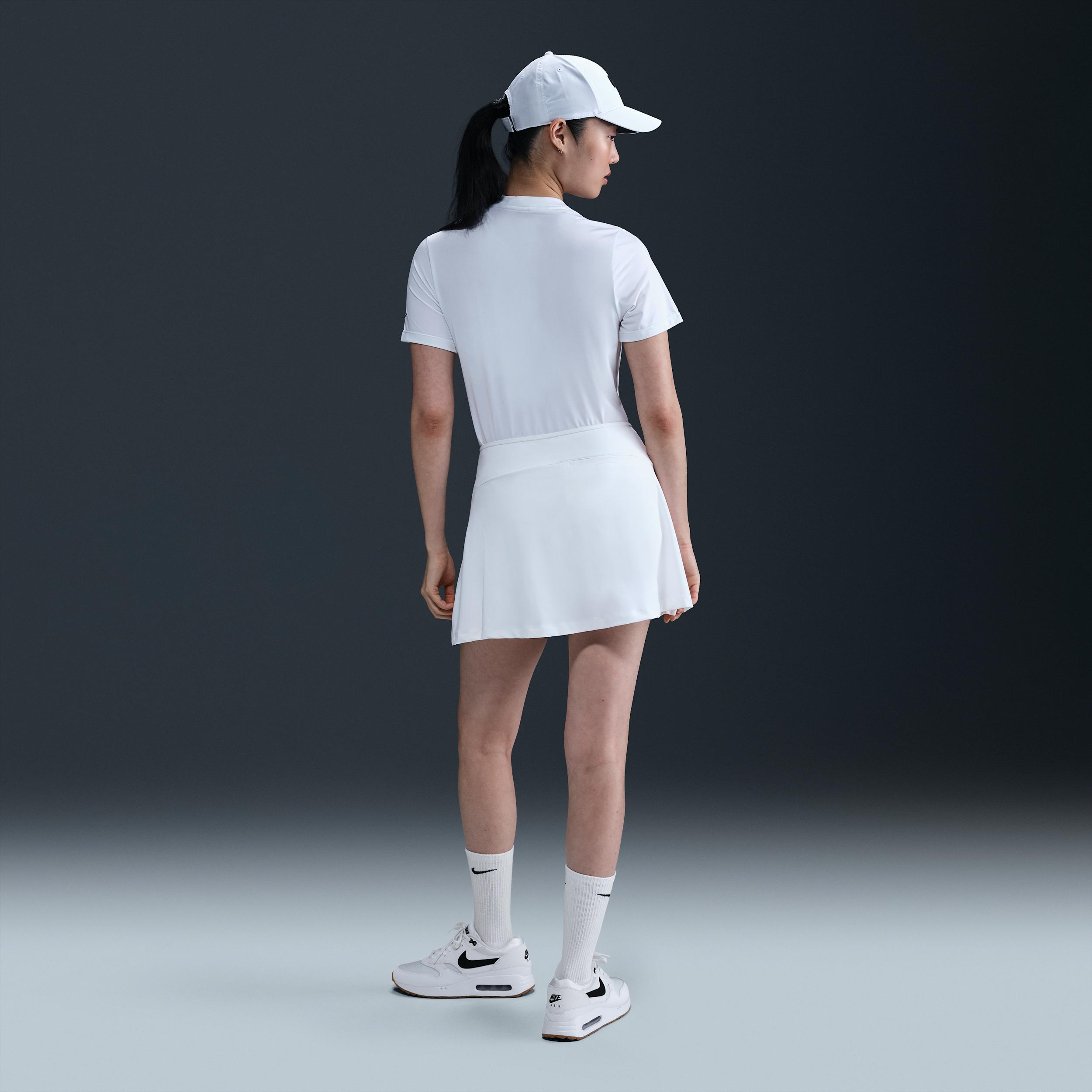 Nike Womens Tour Dri-FIT Short-Sleeve Blade Golf Polo | FZ6308-100 Product Image