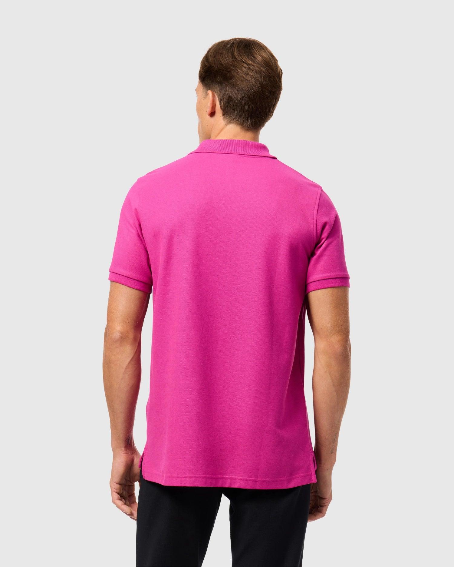MENS CLASSIC PIQUE POLO SHIRT - B6K001D200 Male Product Image