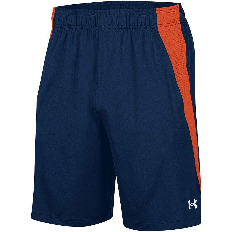 Men's Under Armour Navy Auburn Tigers Tech Vent Shorts,  Product Image