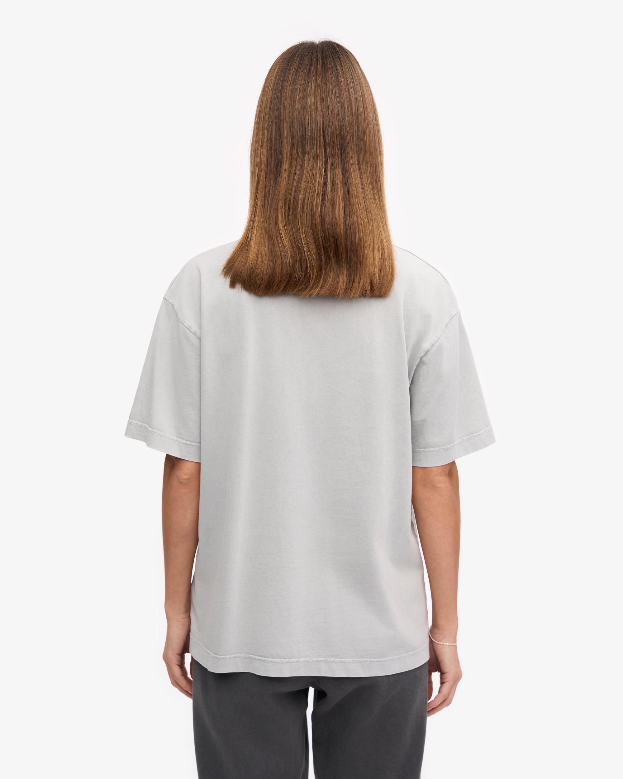 Oversized Organic T-Shirt - Faded Grey Product Image