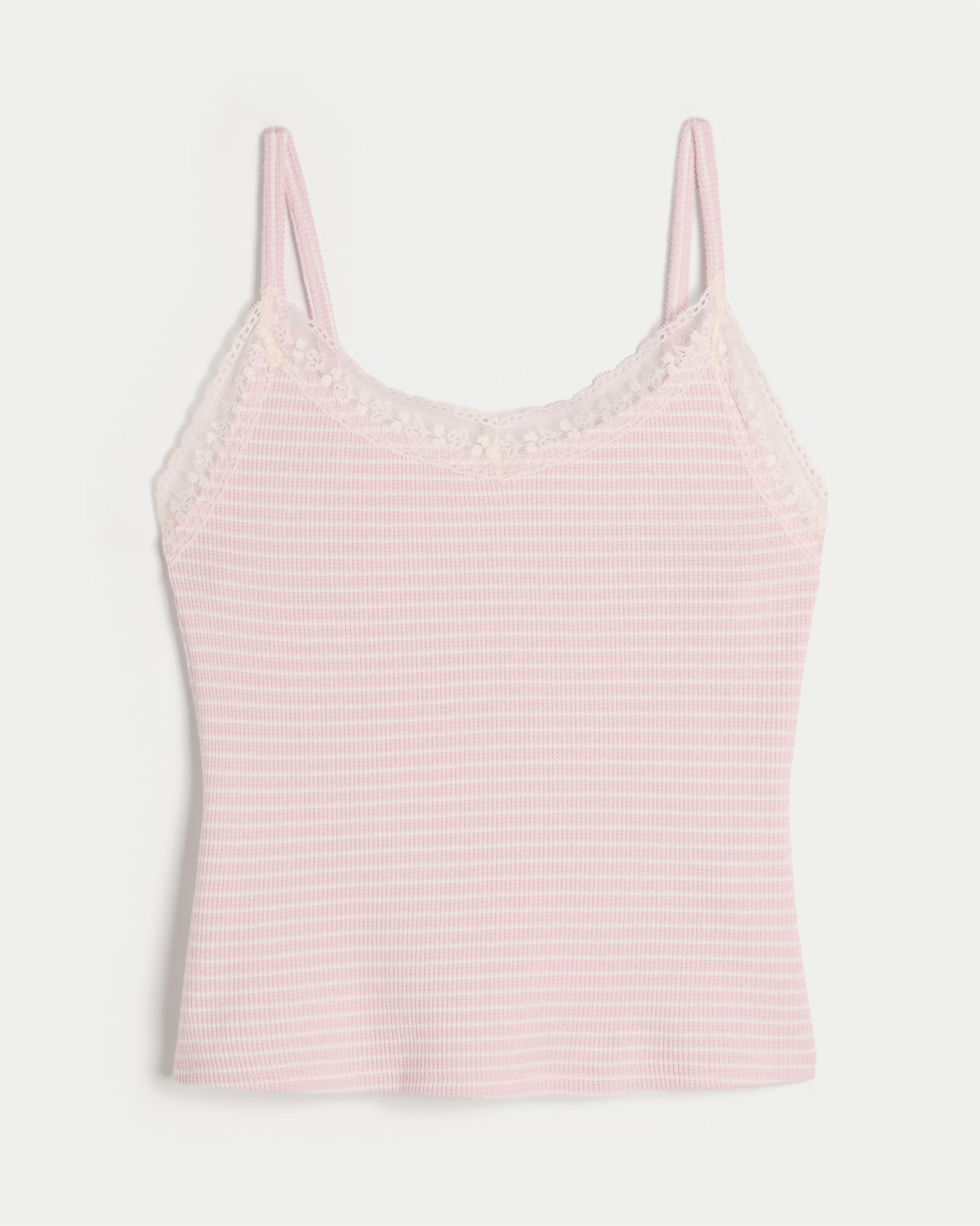 Gilly Hicks Waffle Lace Cami Product Image