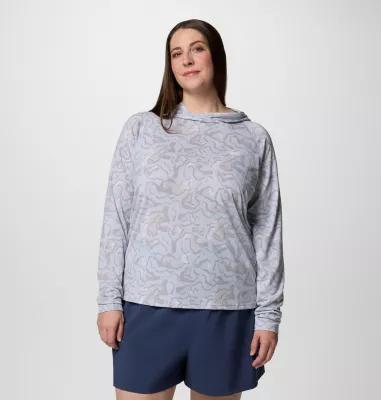 Columbia Womens PFG Uncharted Hoodie -Plus Size- Product Image