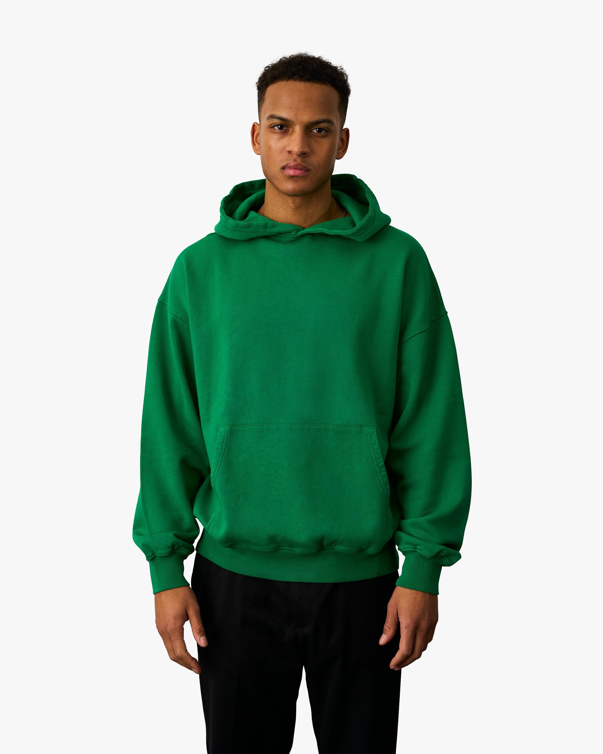 Organic Oversized Hood - Kelly Green Product Image