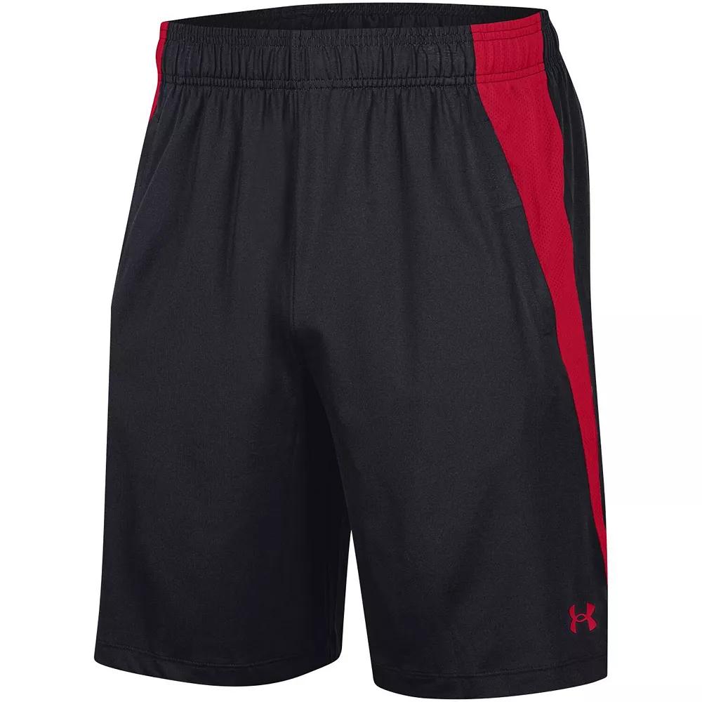 Men's Under Armour Black Maryland Terrapins Tech Vent Shorts, Size: Large Product Image