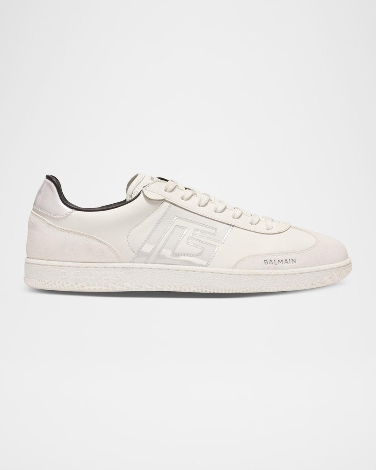 Men's Swan Tonal Calfskin Low-Top Sneakers Product Image