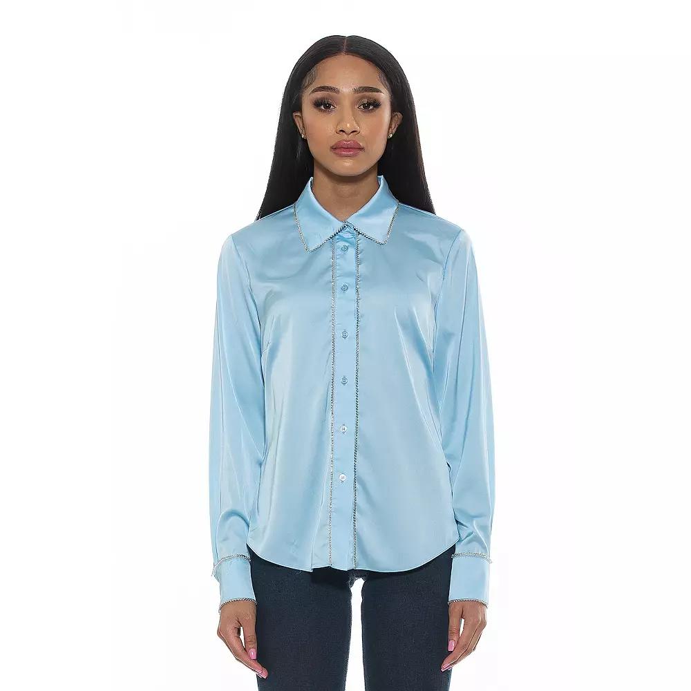 Women's ALEXIA ADMOR Jane Cropped Long Sleeve Jacket,  Product Image