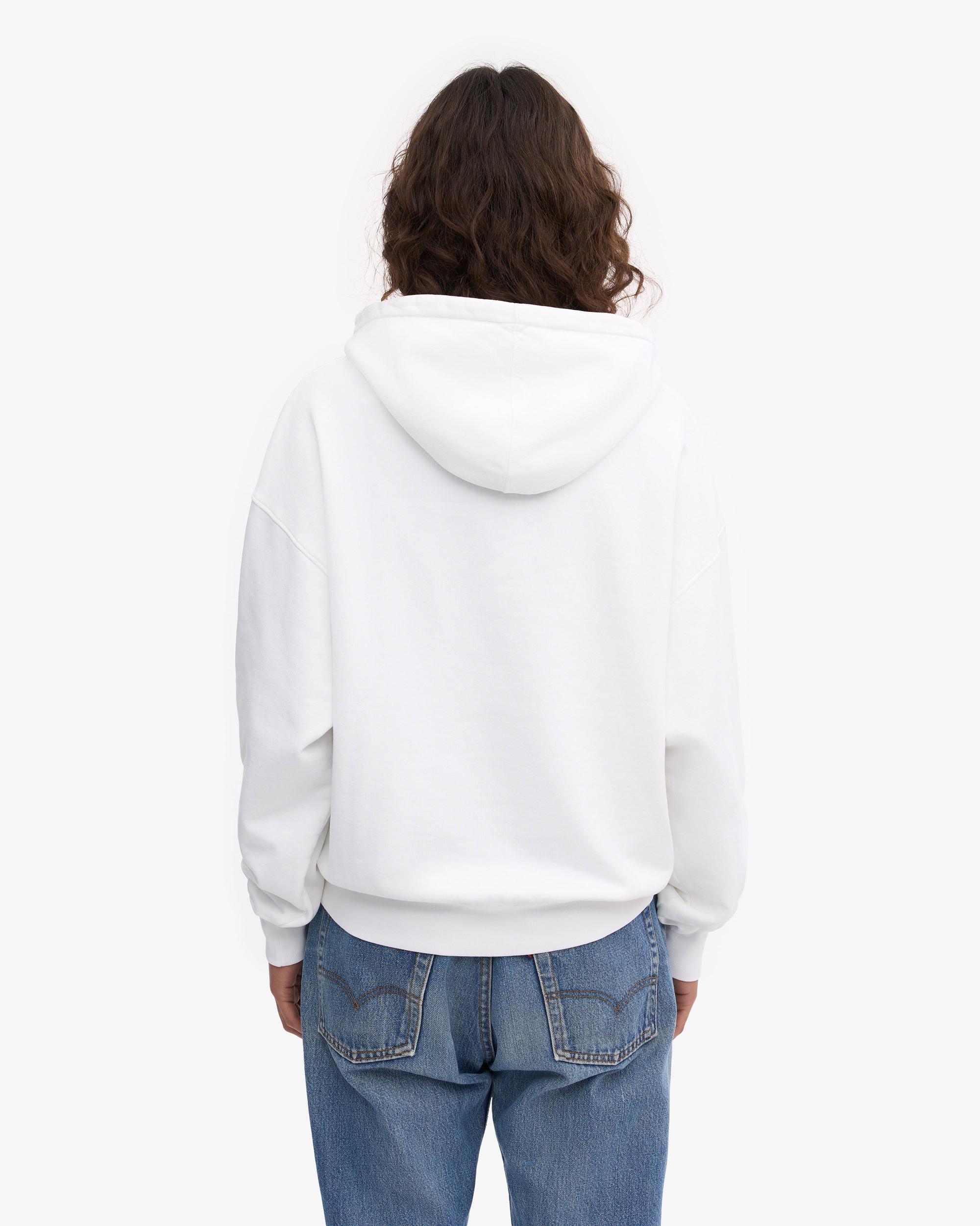 Organic Oversized Hood - Optical White Product Image