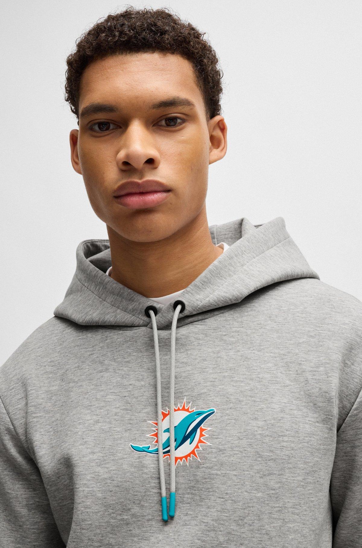 BOSS x NFL interlock hoodie with special branding Product Image