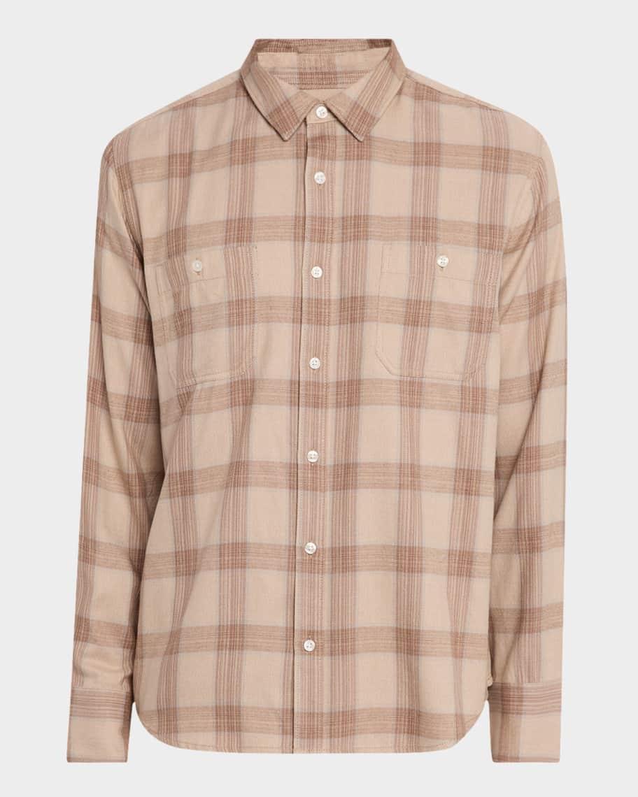 Men's Everett Plaid Button-Down Shirt Product Image