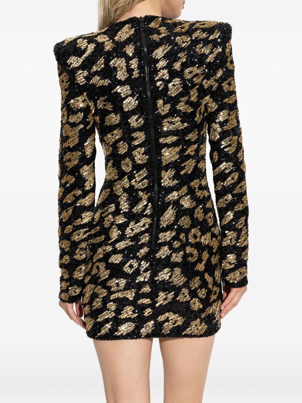 sequin-embellished mini dress Product Image