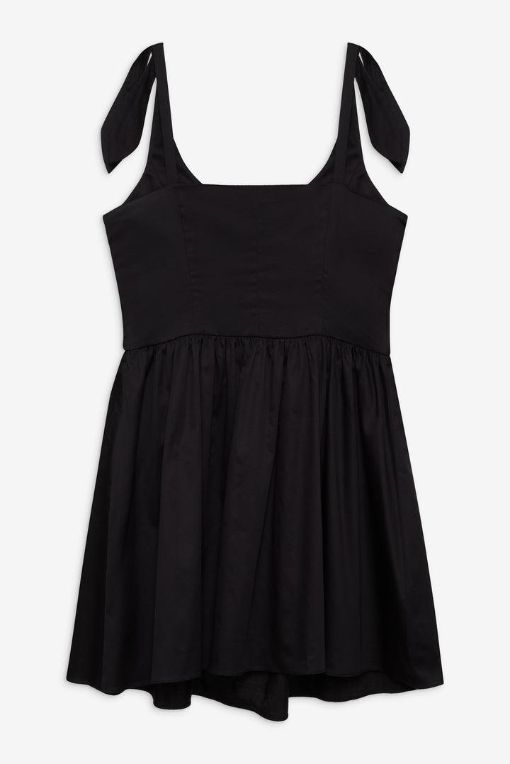 Quinne Mini Dress — Black Product Image