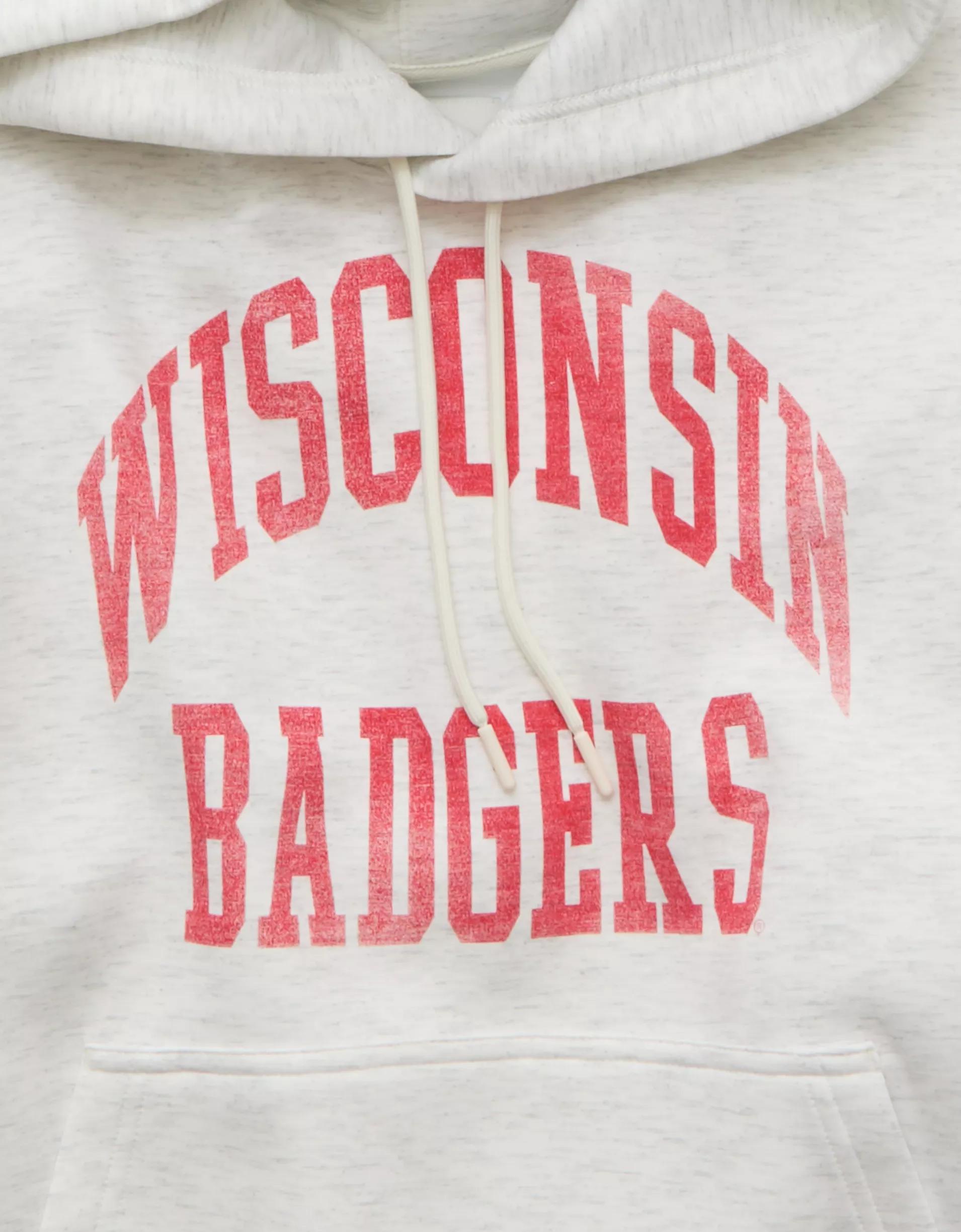 AE 24/7 Wisconsin Badgers Graphic Hoodie Product Image