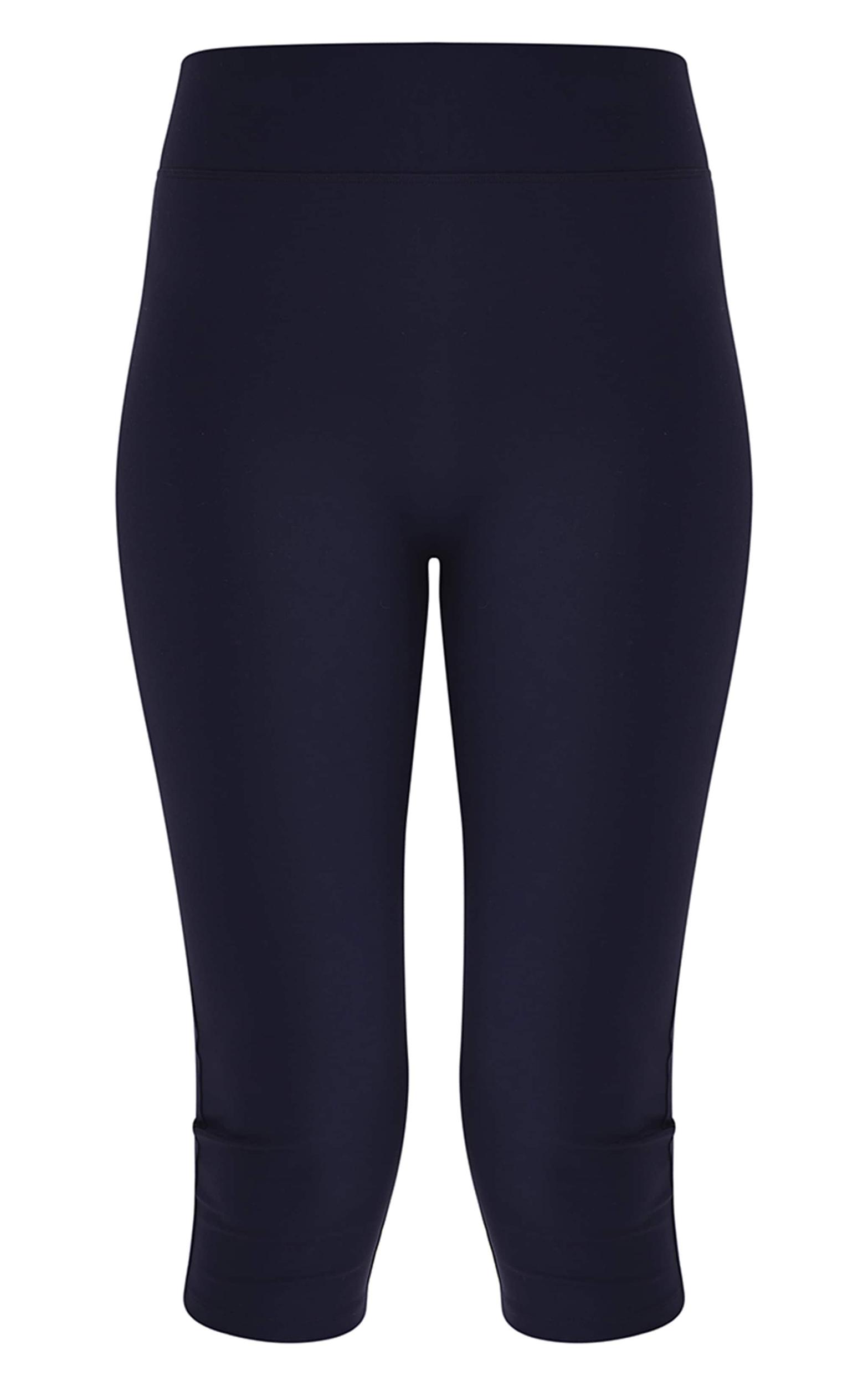 Navy Sculpt Pedal Pusher Leggings Product Image