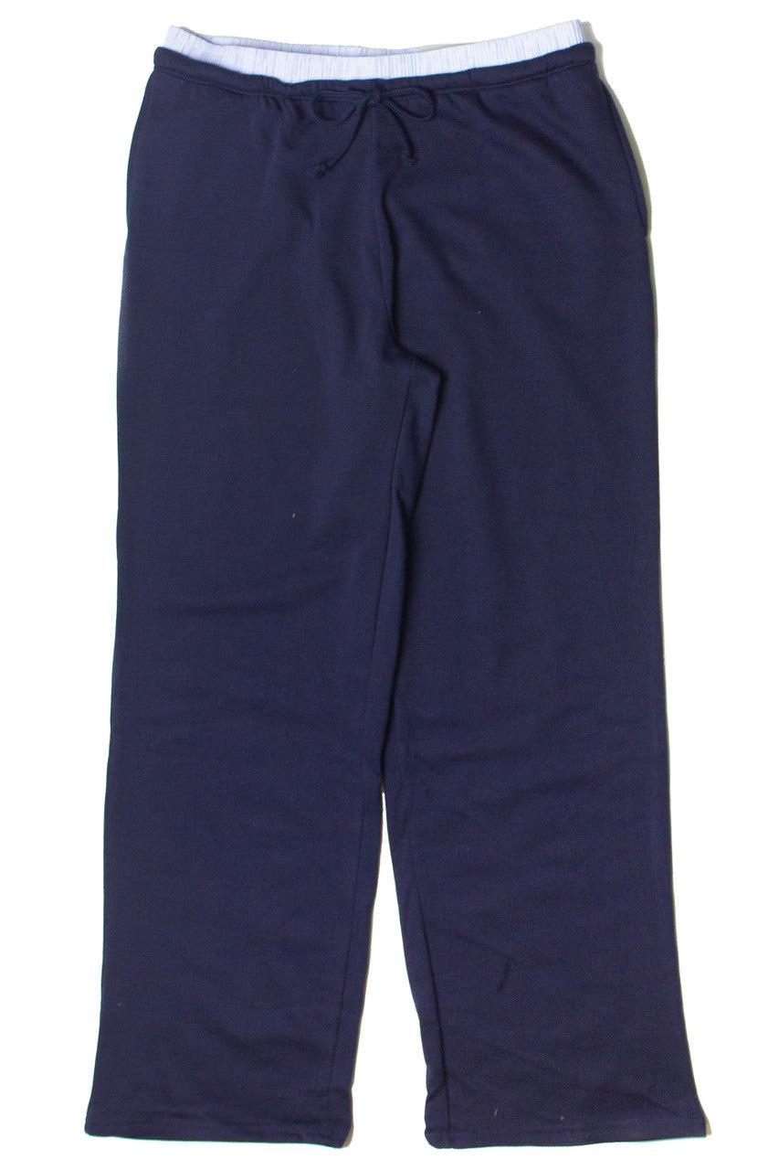 Boxer Waistband Wide Leg Sweatpants Product Image