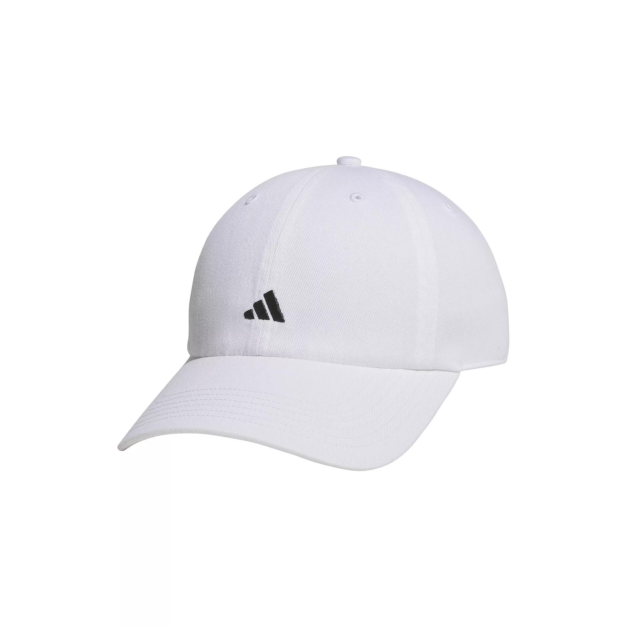 Women's adidas Saturday 3 Baseball Cap, White Product Image