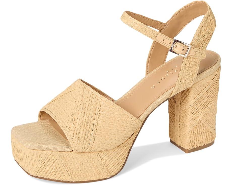 Pessa Woven Platform Sandals Product Image