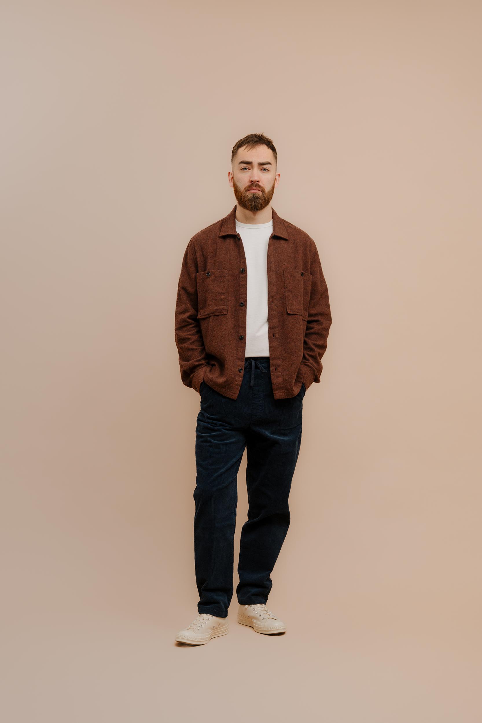 Archive Brushed Form Overshirt Product Image