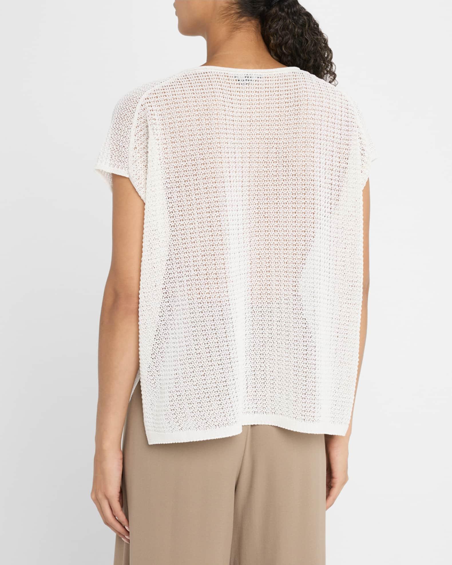 Crewneck Organic Cotton Cord Sweater Product Image