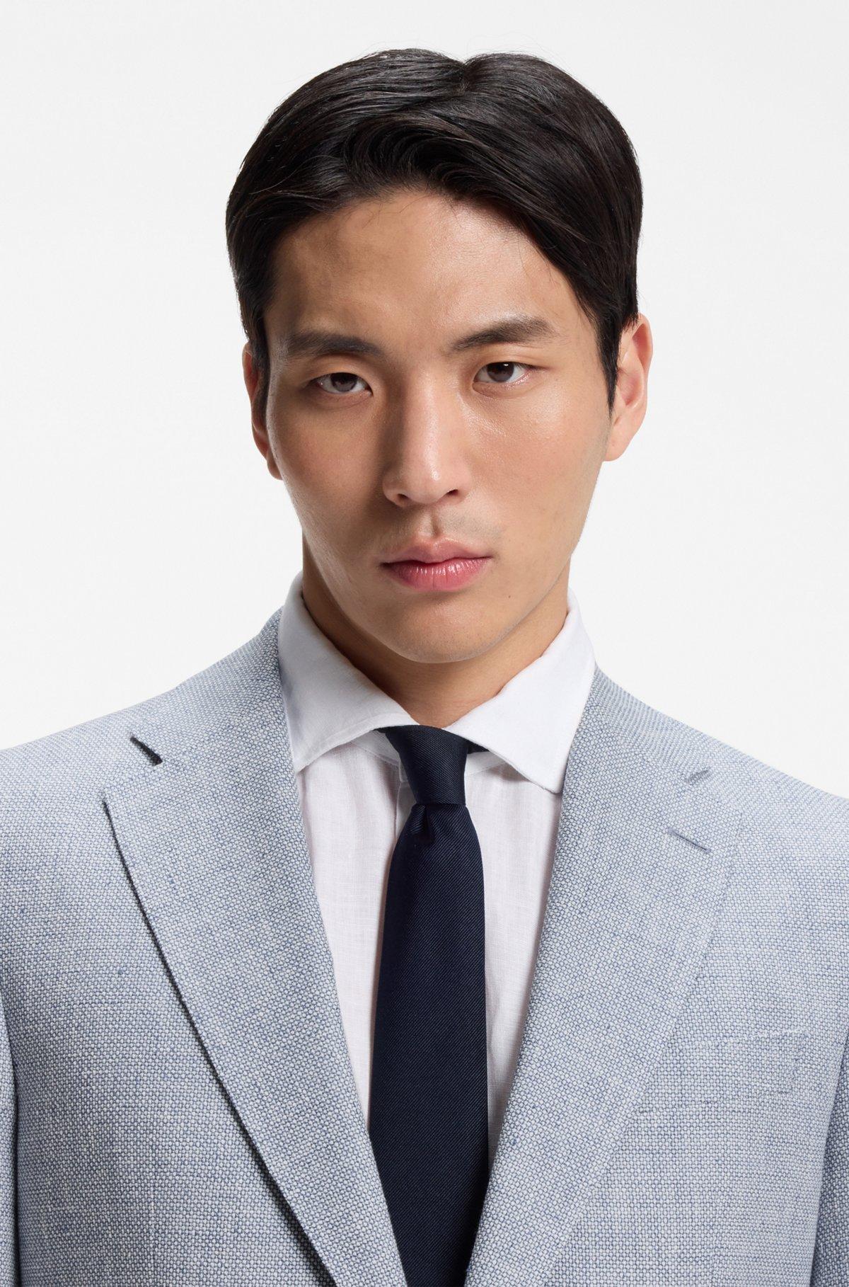 Slim-fit jacket with puppytooth pattern Product Image