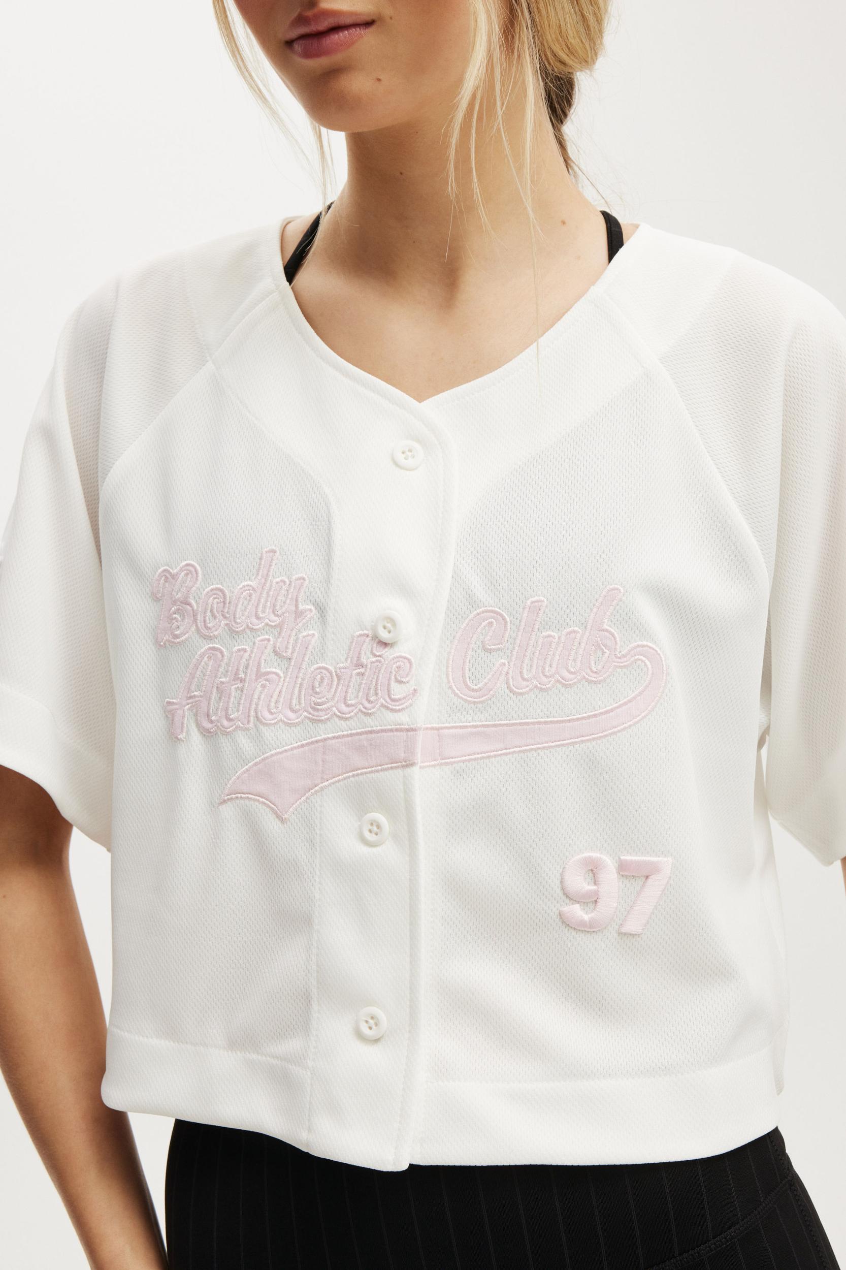 Active Mesh Raglan Graphic Tee Product Image