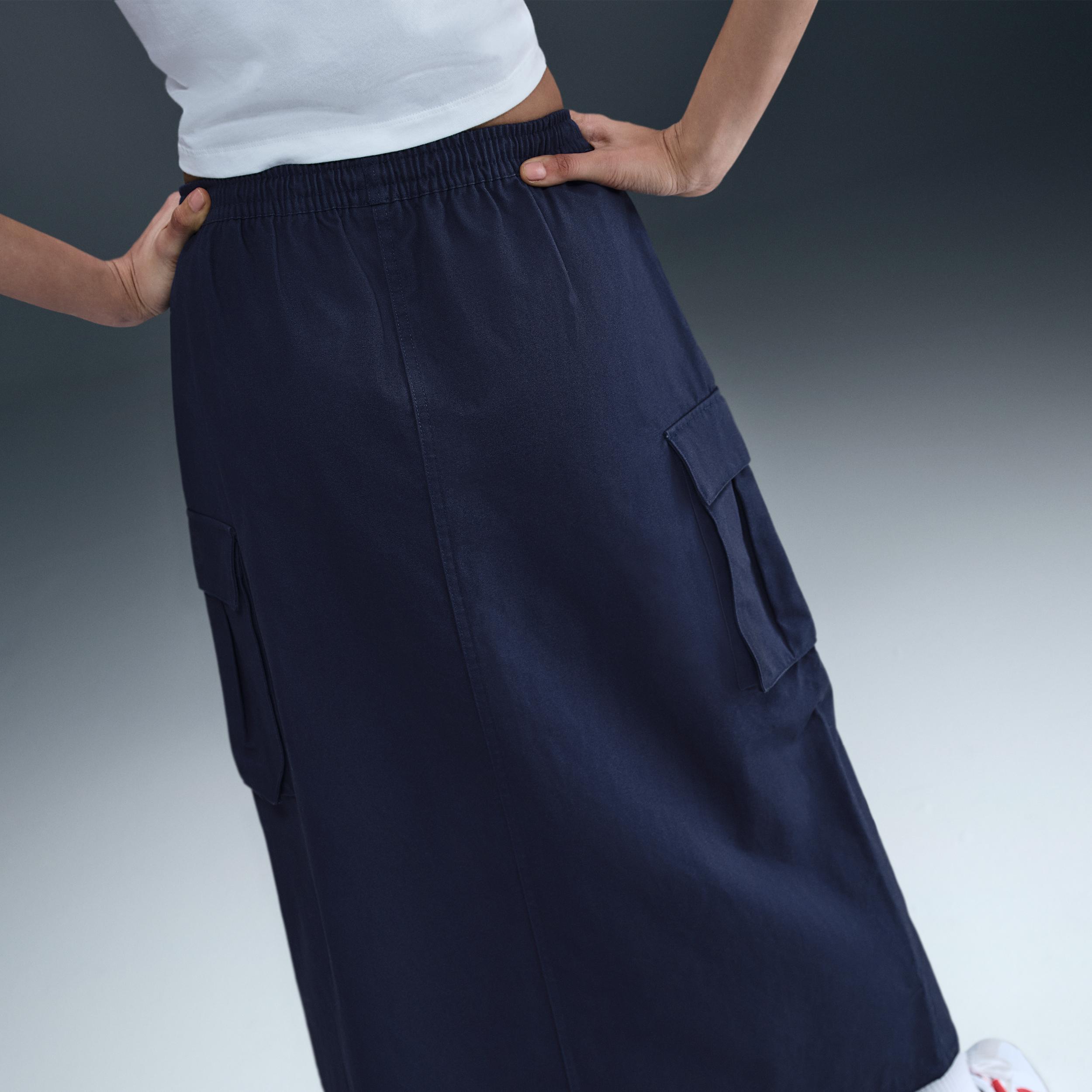 Womens Nike Sportswear Loose Cargo Skirt | HV2496-410 Product Image