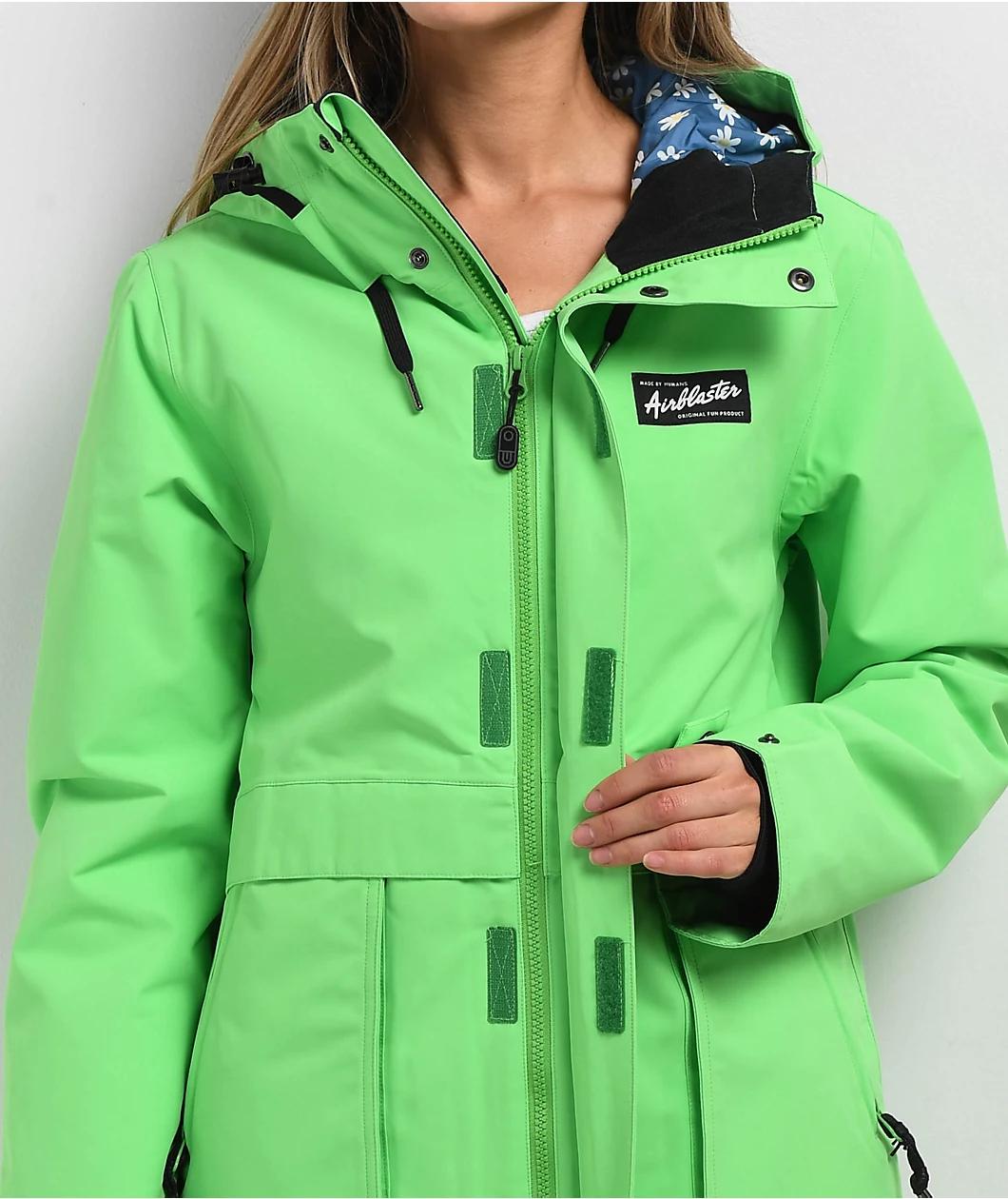 Airblaster Nicolette 15K Spring Green Snowboard Jacket  Product Image