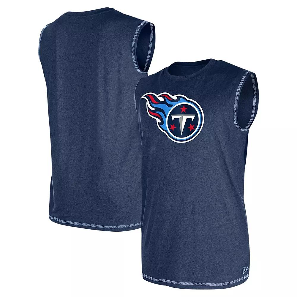 Men's New Era Navy Tennessee Titans Tank Top,  Product Image