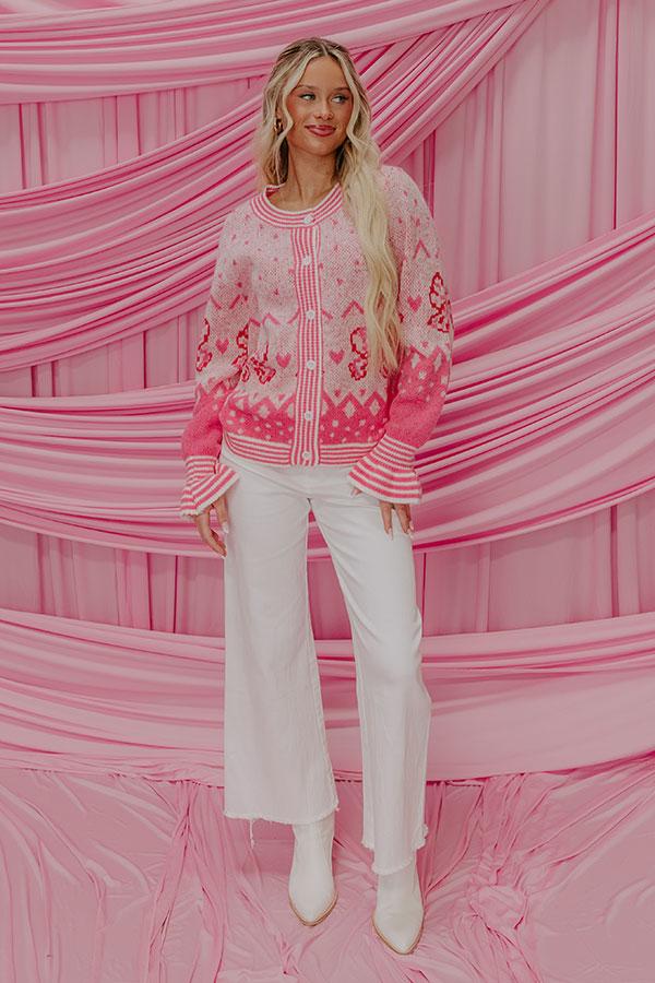 Coquette Charm Knit Sweater Product Image