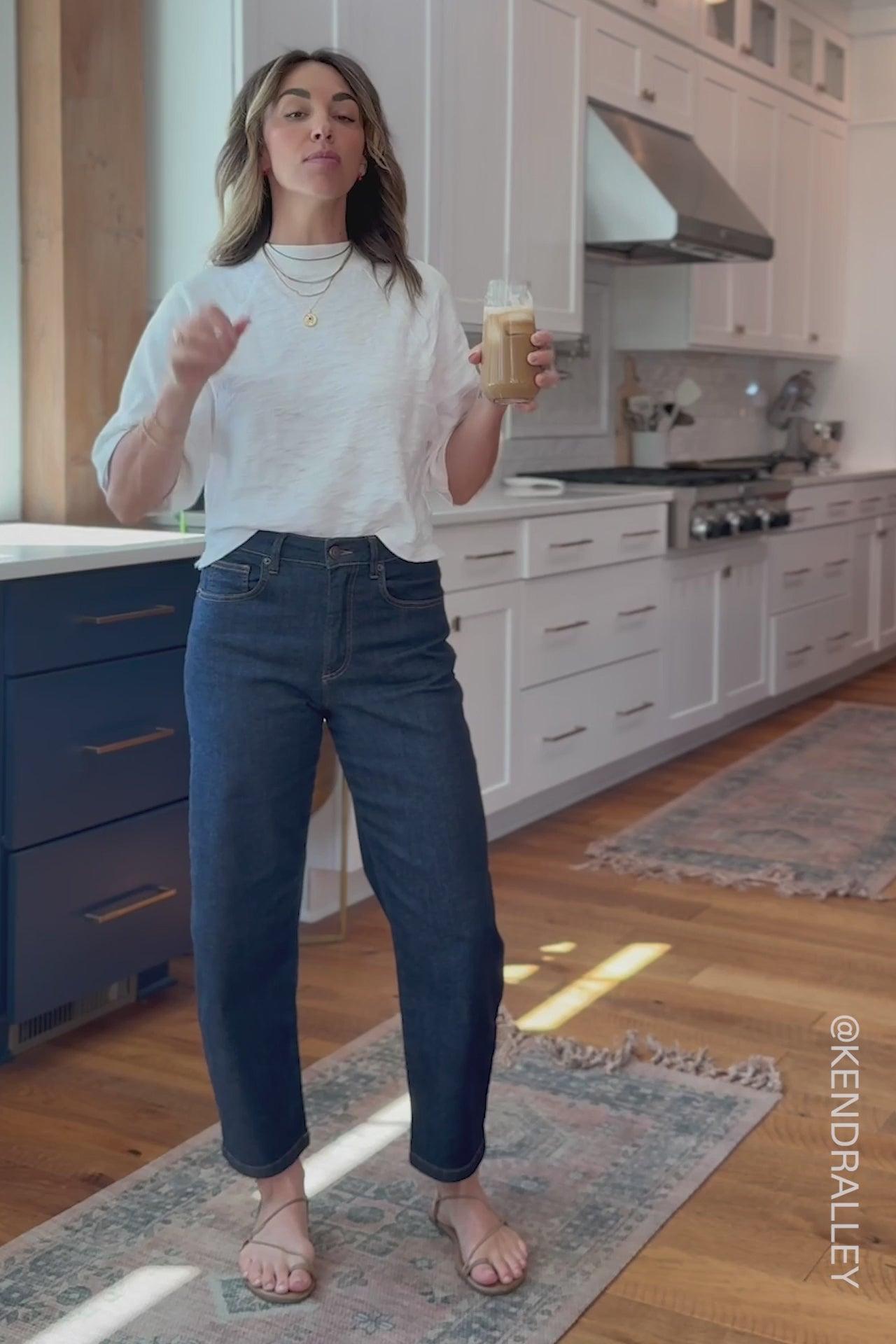 The Classic Barrel Leg Jeans Product Image