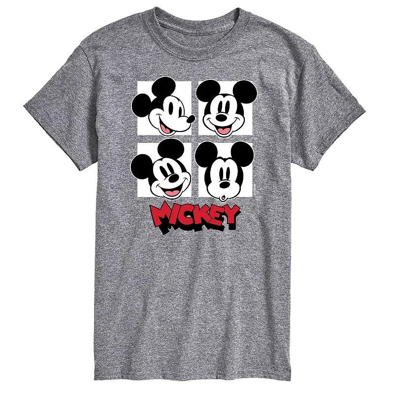 Disney's Mickey Mouse Men's Grid Graphic Tee,  Product Image