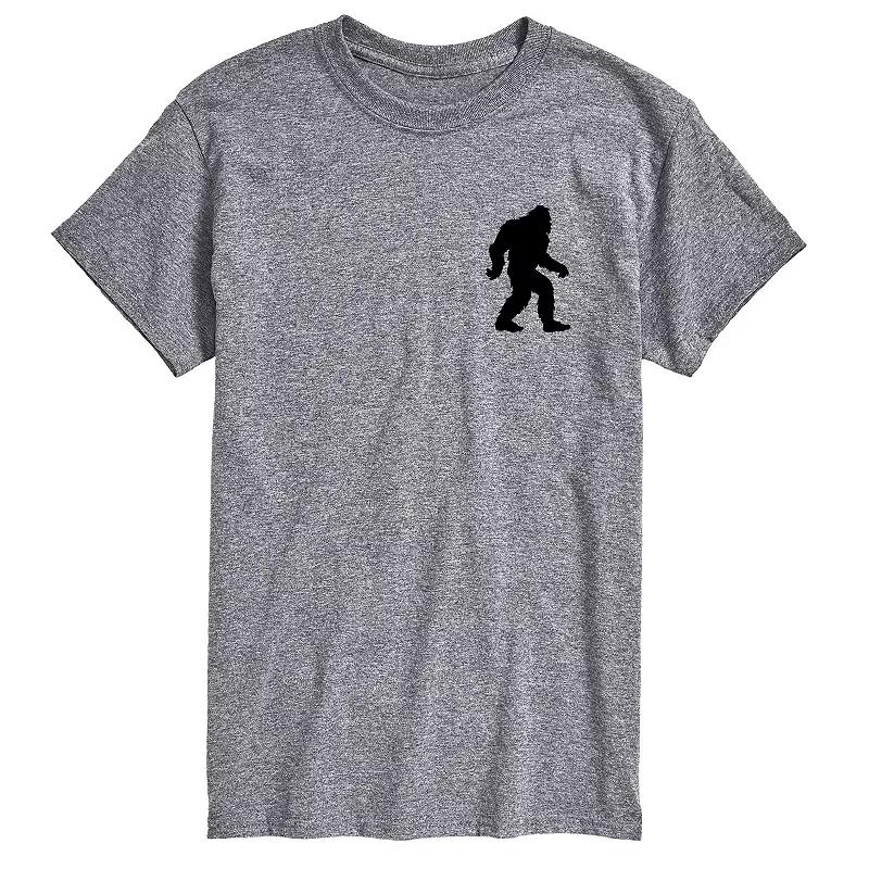 Men's Sasquatch Silhouette Graphic Tee,  Product Image