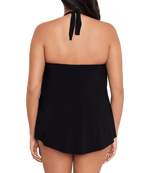 Magicsuit Solid Jersey Brief Shirred Swim Bottom Product Image