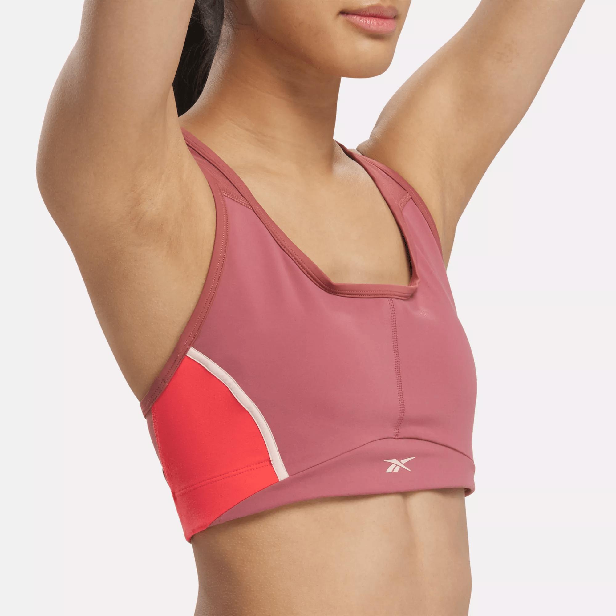 Women's Lux Racer Padded Colorblock Bra Female Product Image