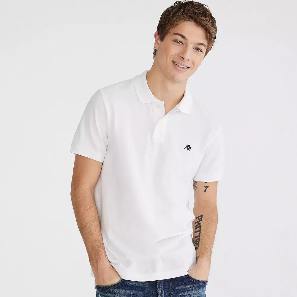 Men's Aeropostale Short Sleeve Pique Polo,  Product Image