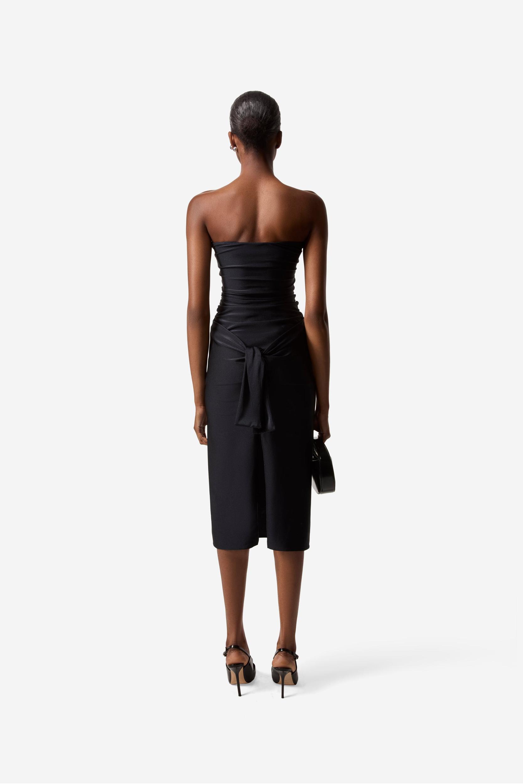 Jersey Knot Gala Dress Product Image