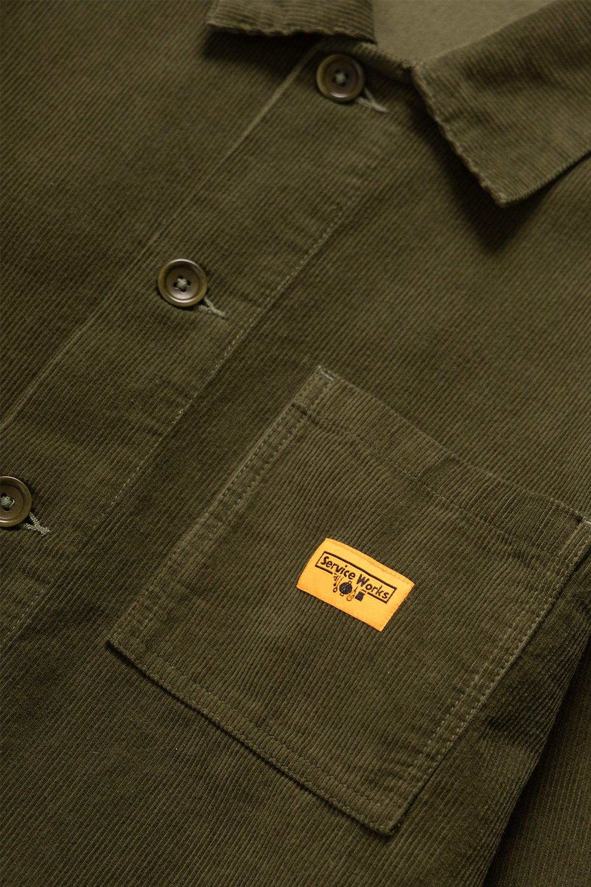 Corduroy Chore Shirt - Black Product Image