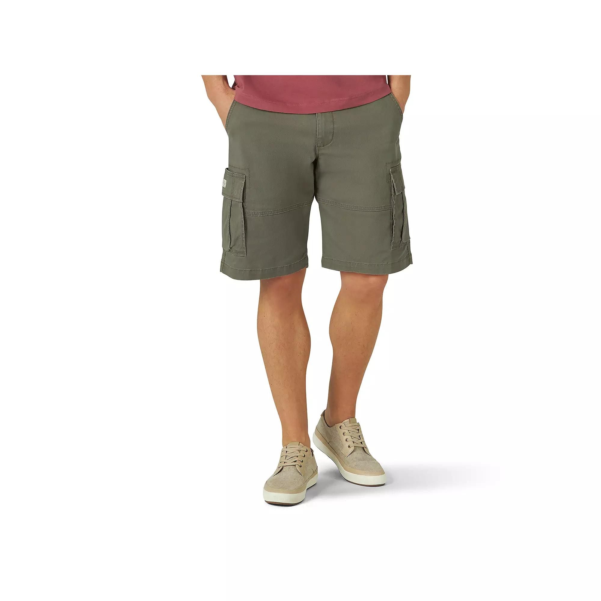 Men's Lee® 11" Extreme Motion Carolina Cargo Shorts, Size: 29, Sagebrush Product Image