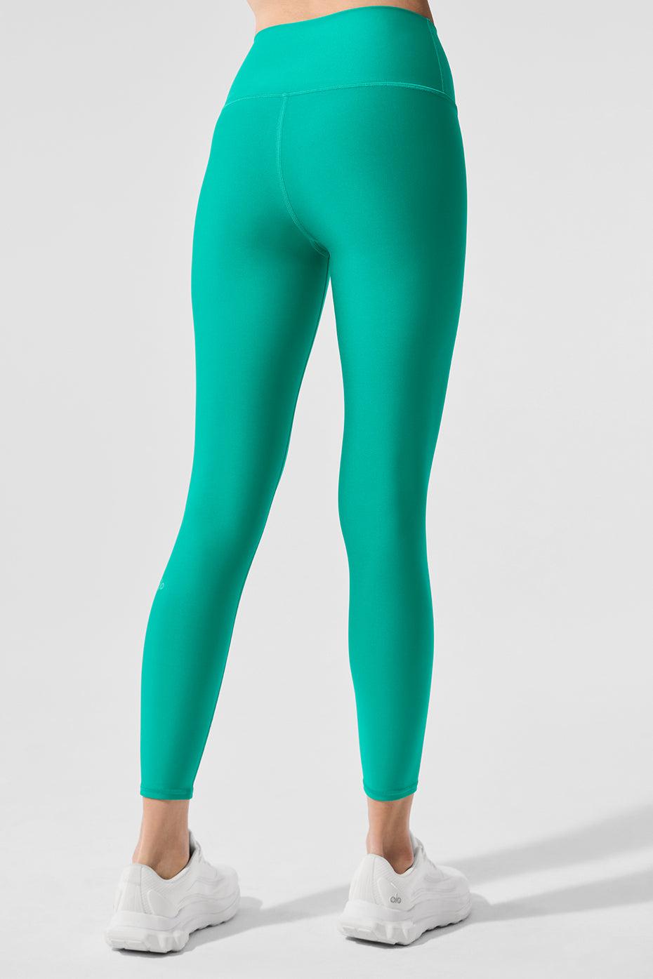 7/8 High-Waist Airlift Legging - Spruce Green Product Image