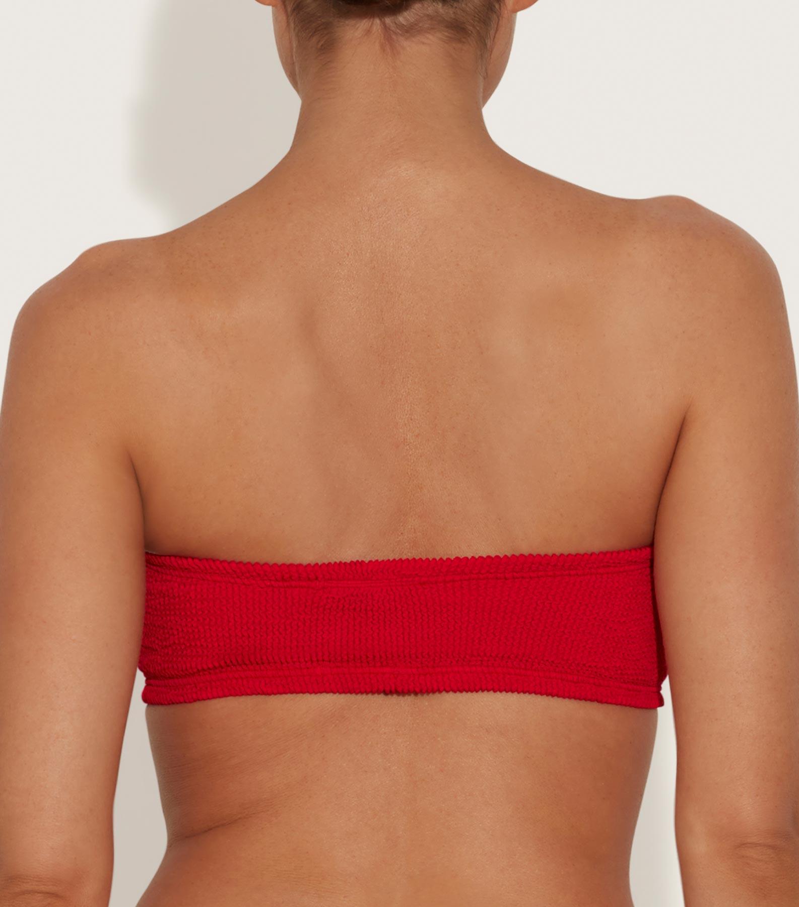 Bandeau Bikini Top - Red Product Image