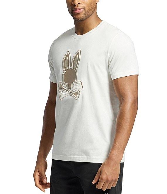 Psycho Bunny New Castle Graphic Short Sleeve Large Embroidered Logo T-Shirt Product Image