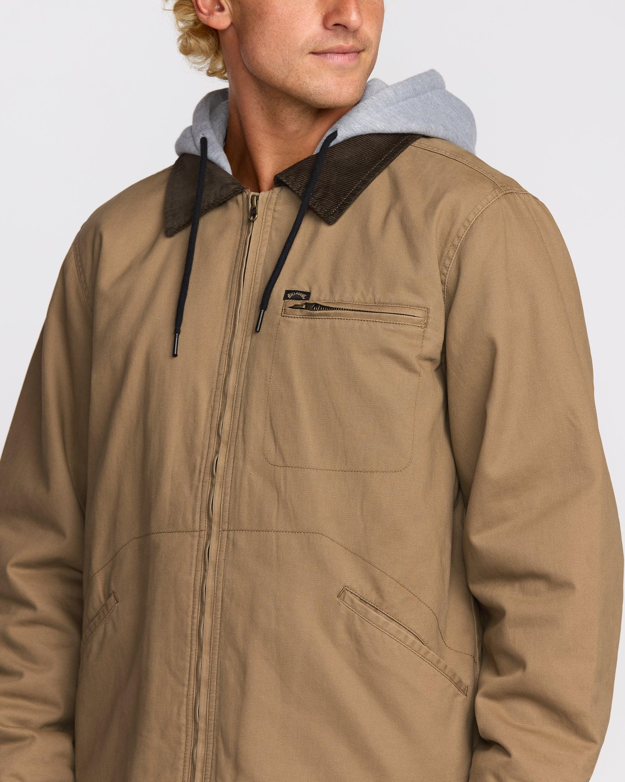 Barlow Hooded Jacket - Clay Male Product Image