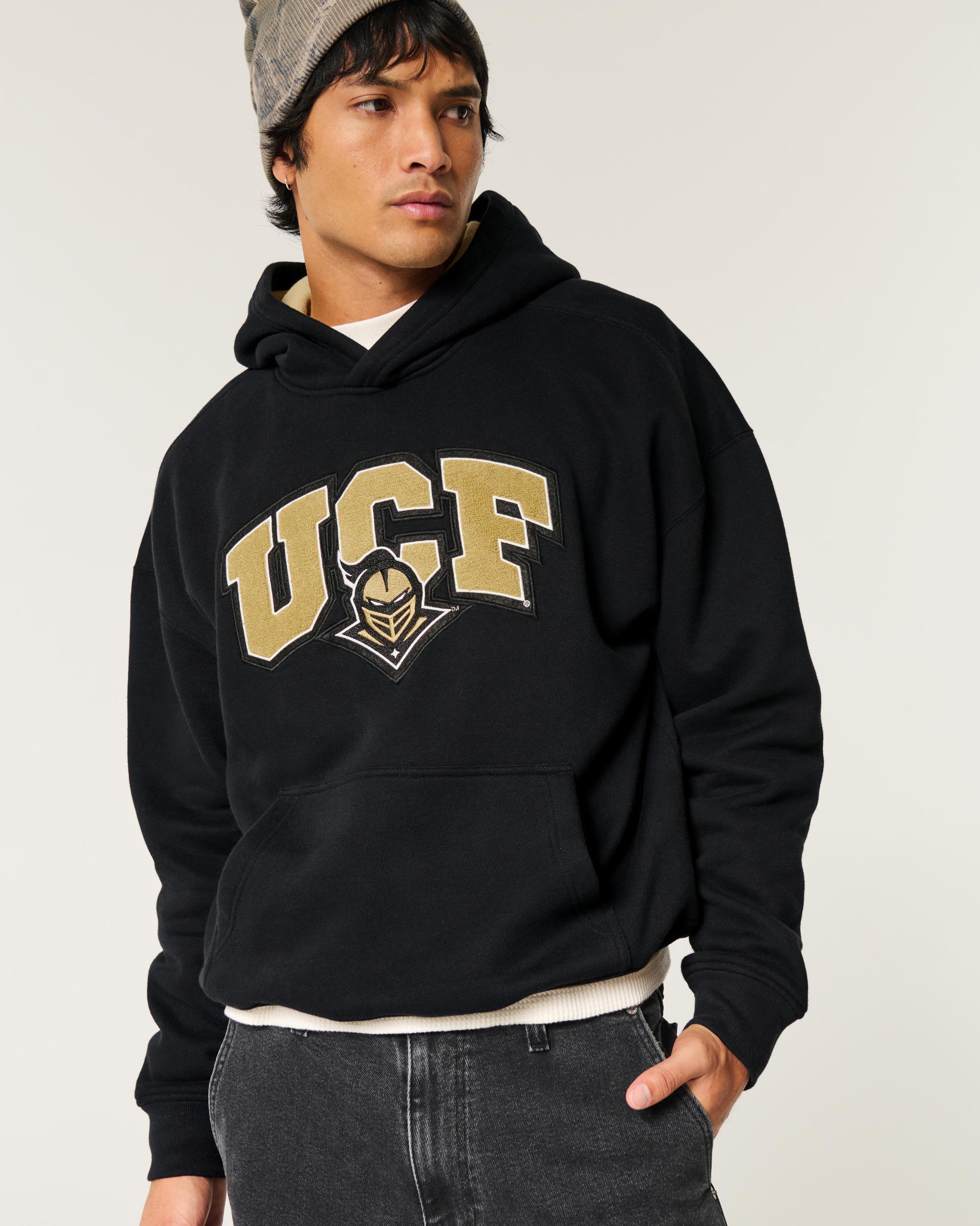 Boxy UConn Graphic Hoodie Product Image