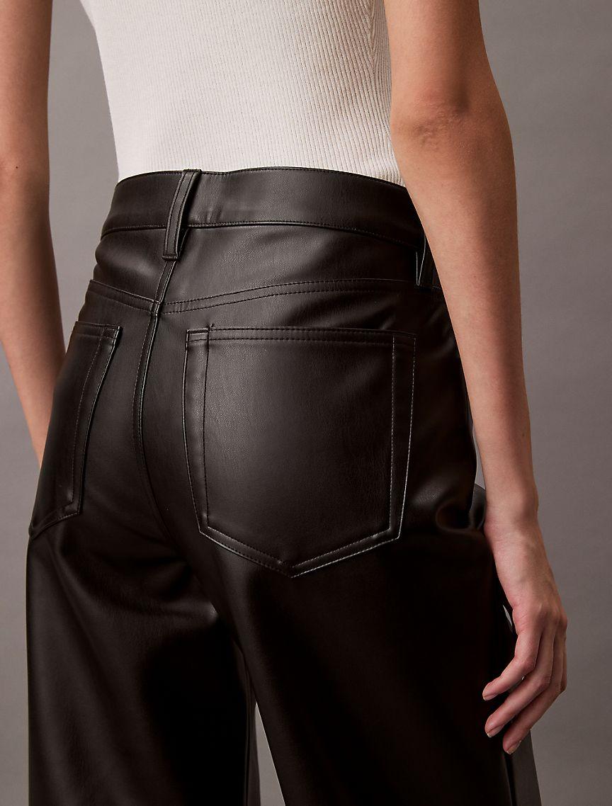 Faux Leather 90s Pants Product Image