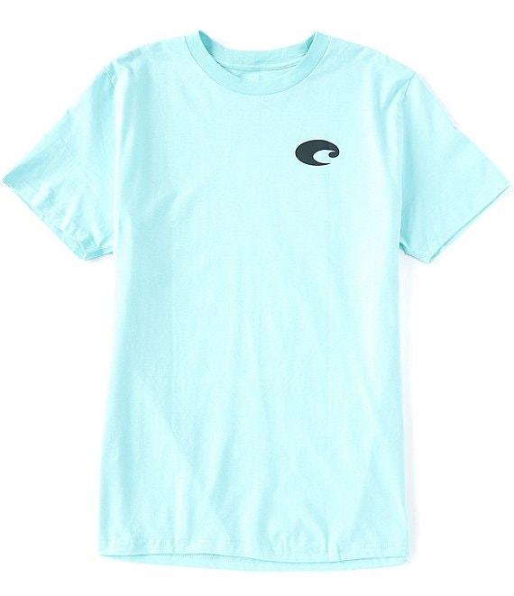 Costa Shield Graphic Short-Sleeve Heathered T-Shirt Product Image