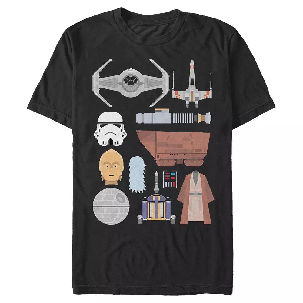 Mens Star Wars Classic Trilogy Essentials Tee, Men's,  Product Image