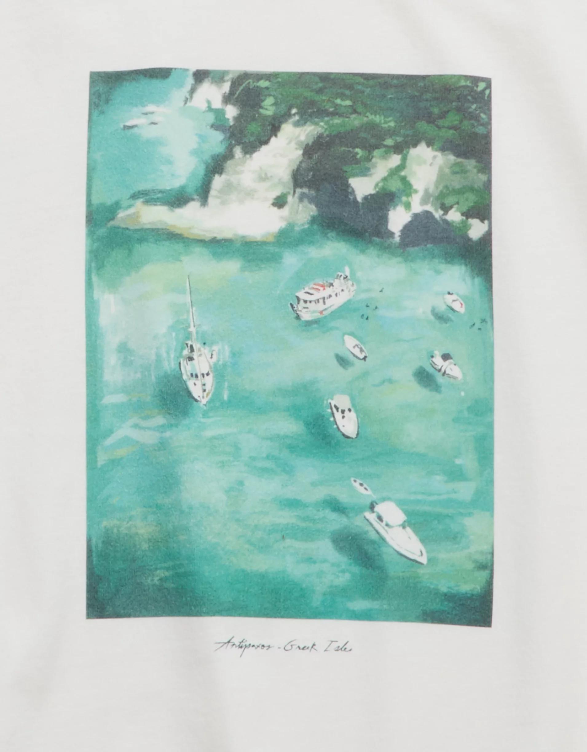 AE Boxy Destination Graphic T-Shirt Product Image