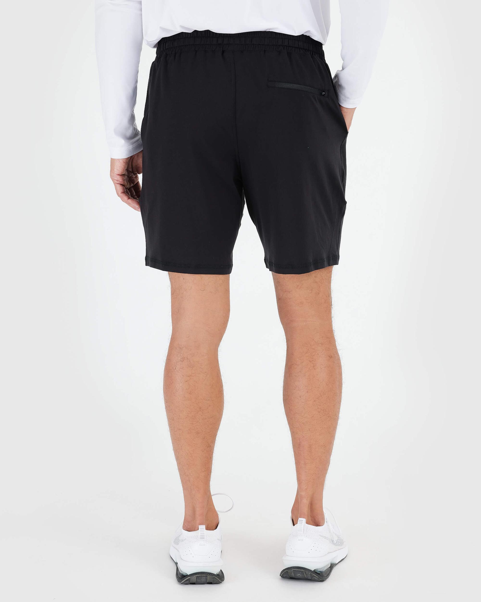 Black Active Quick Dry Shorts with Liner Product Image
